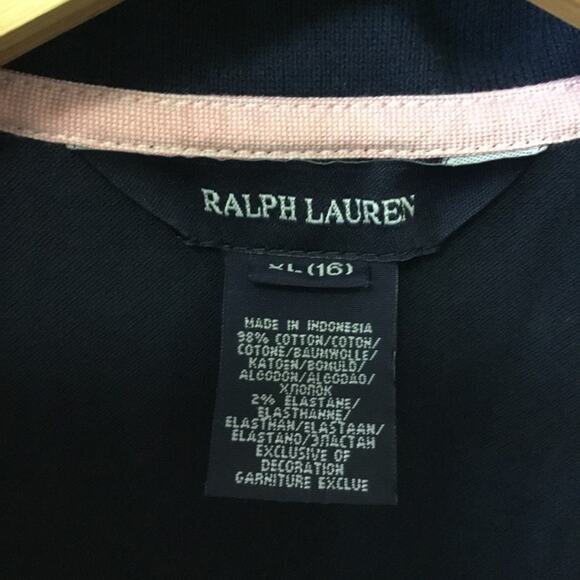 Ralph Lauren Navy Girl Polo Dress - Picture 3 of 11